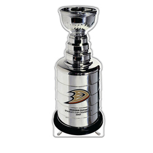NHL Anahiem Ducks Replica Stanley Cup Trophy Acrylic Plaque - MOQ 6