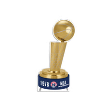 Load image into Gallery viewer, NBA Washington Wizards Championship Larry O&#39;Brien Trophy Acrylic Plaque - MOQ 6