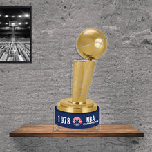 Load image into Gallery viewer, NBA Washington Wizards Championship Larry O&#39;Brien Trophy Acrylic Plaque - MOQ 6