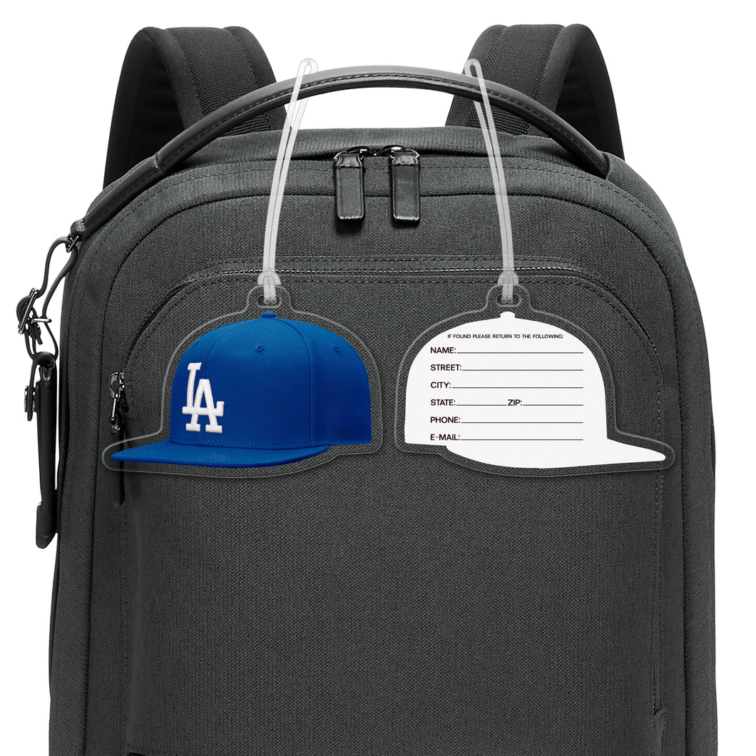 MLB Los Angeles Dodgers Baseball Cap Luggage Tag - MOQ 12