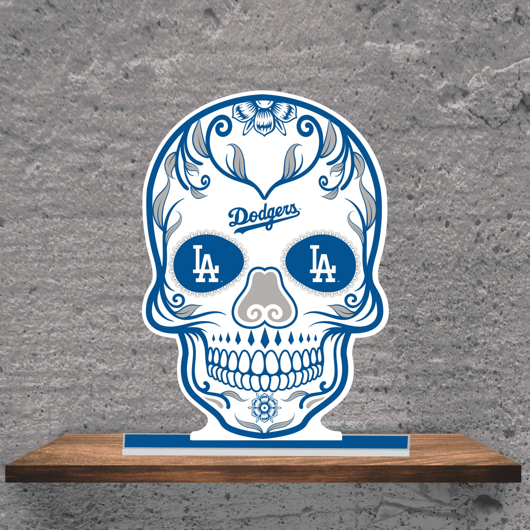 MLB Los Angeles Dodgers Día De Los Muertos Sugar Skull Standee - MOQ 12