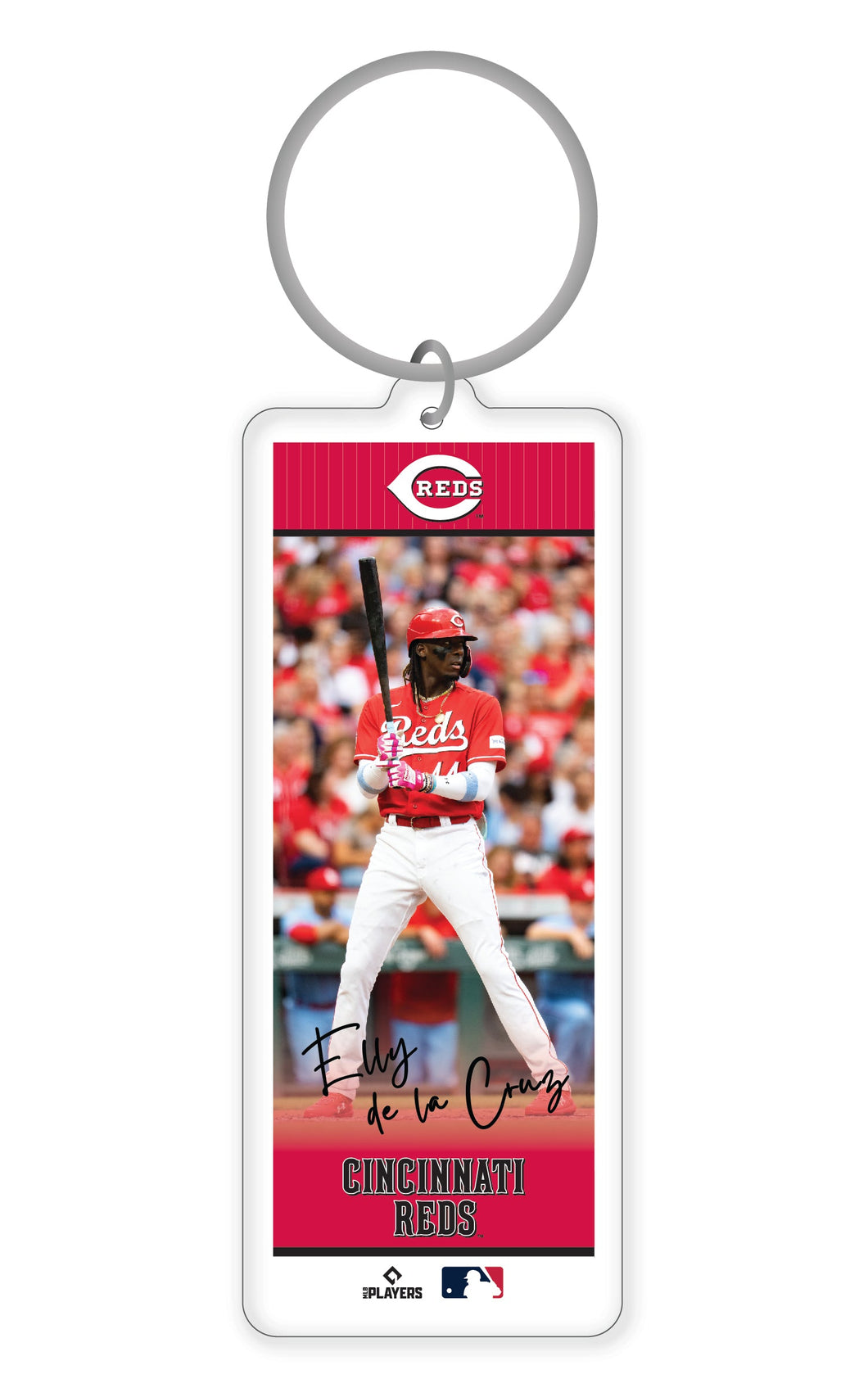 MLB Cincinnati Reds Elly De La Cruz Acrylic Player Keychain - MOQ 24