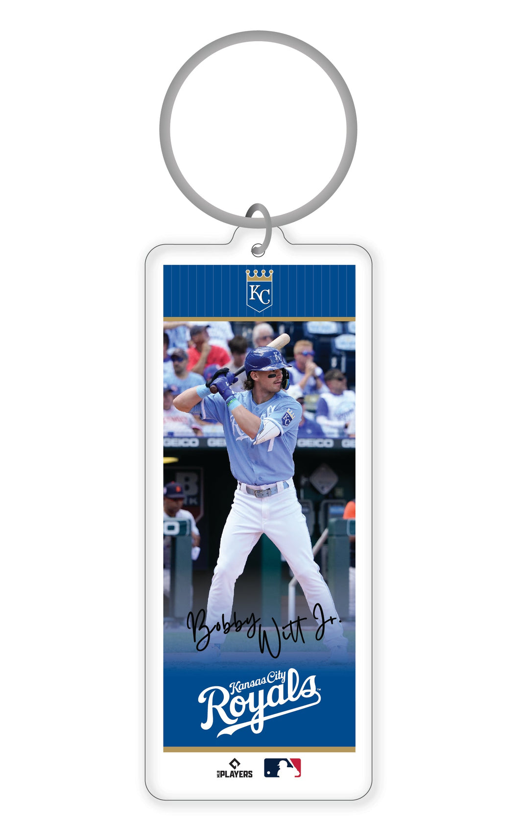 MLB Kansas City Royals Bobby Witt Jr. Acrylic Player Keychain - MOQ 24