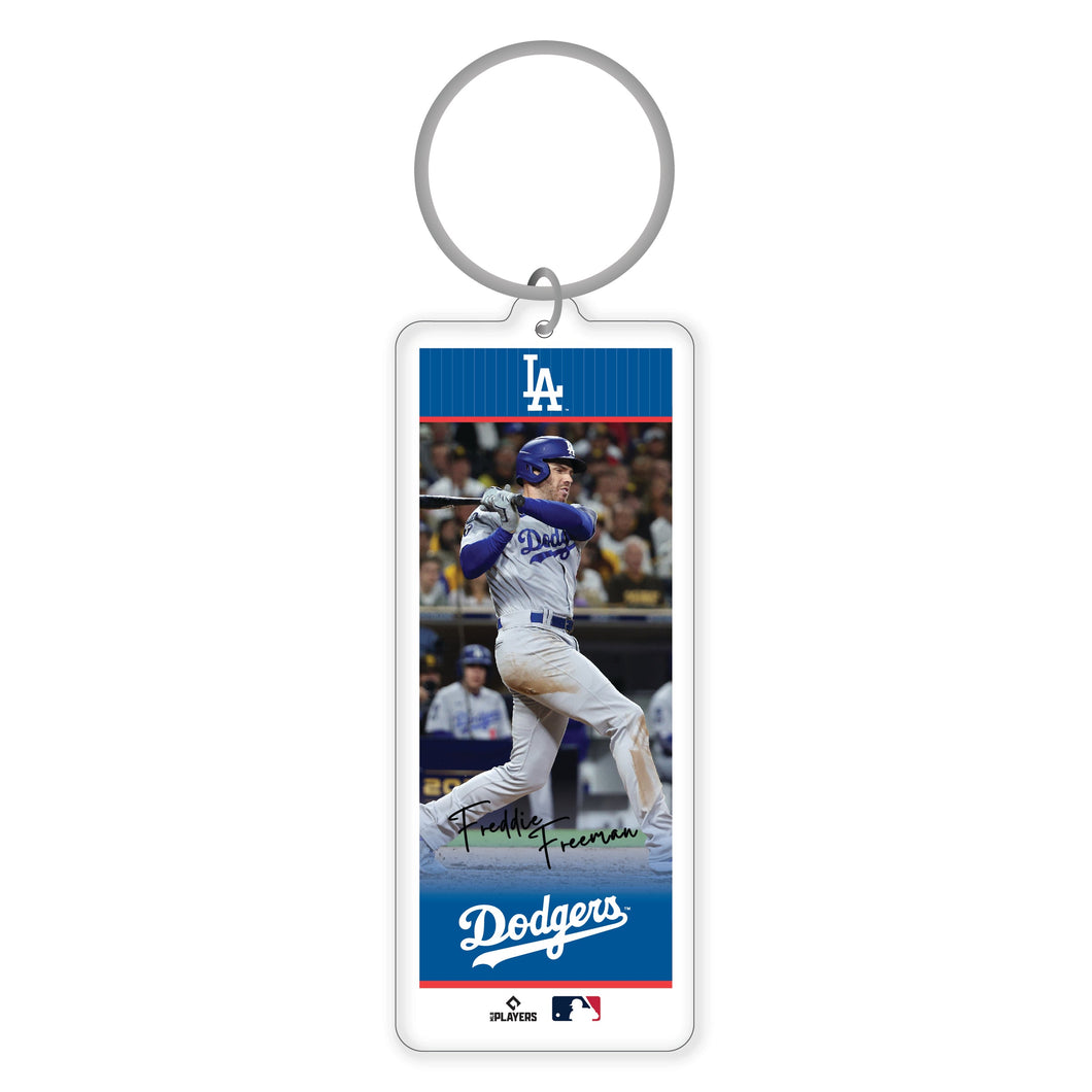 MLB Los Angeles Dodgers Freddie Freeman Acrylic Player Keychain - MOQ 24