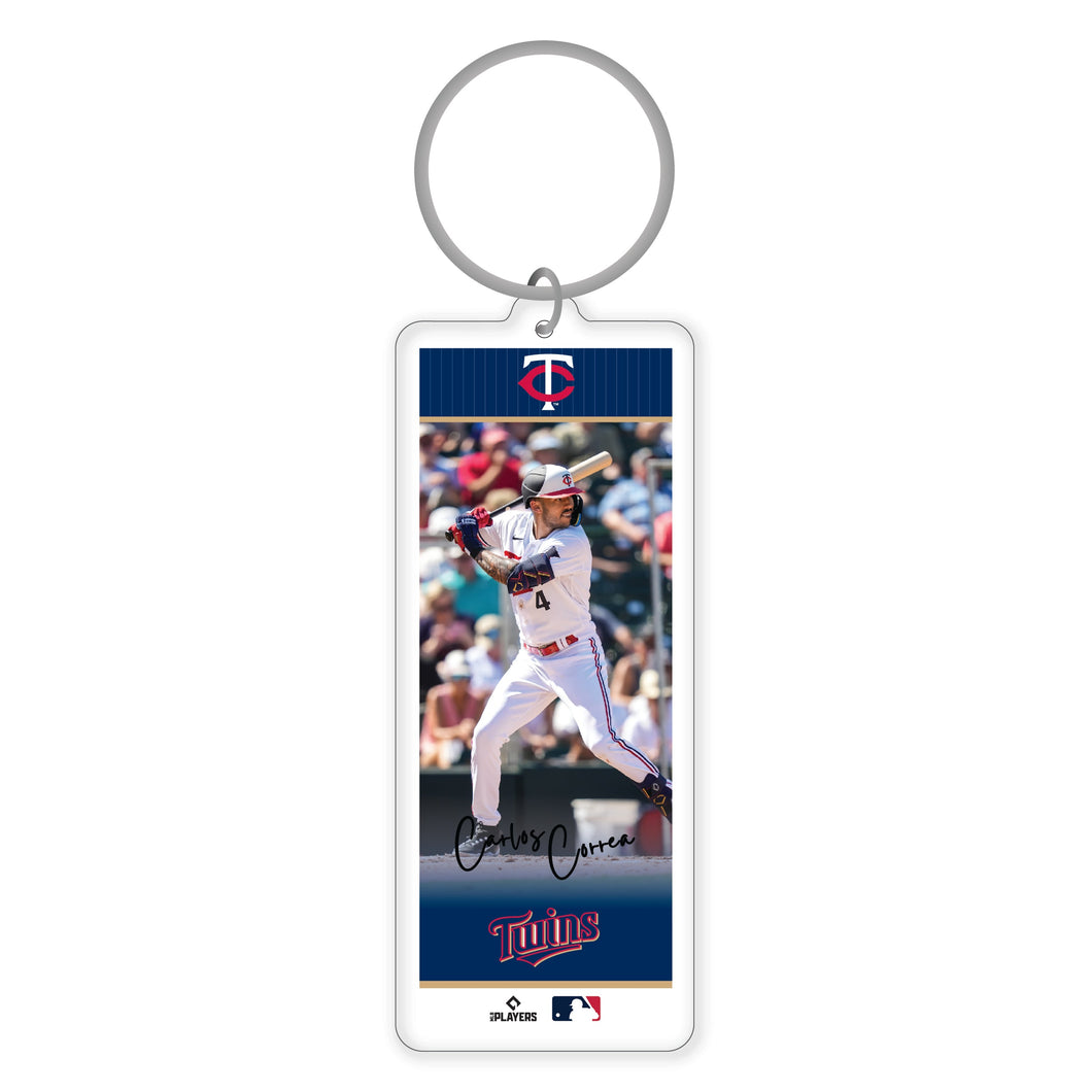 MLB Minnesota Twins Carlos Correa Acrylic Player Keychain - MOQ 24