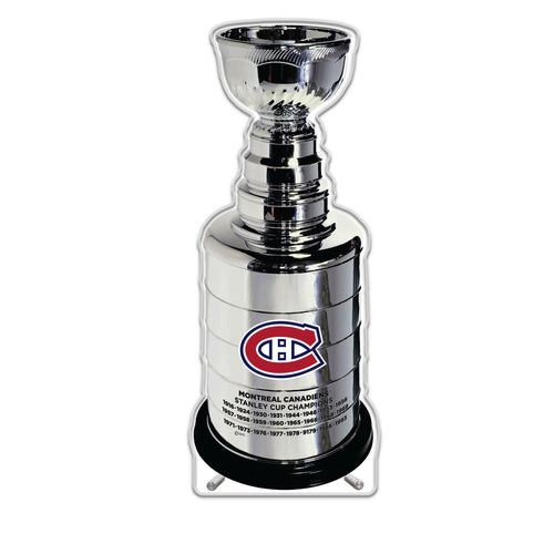 NHL Montreal Canadiens Replica Stanley Cup Trophy Acrylic Plaque - MOQ 6
