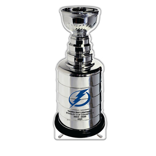 NHL Tampa Bay Lightning Replica Stanley Cup Trophy Acrylic Plaque - MOQ 6