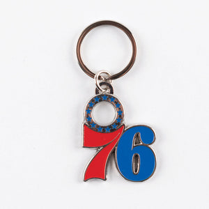 NBA Philadelphia 76ers 3D Metal Keychain - MOQ 10