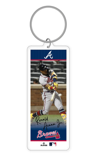 MLB Atlanta Braves Ronald Acuña Jr. Acrylic Player Keychain - MOQ 24