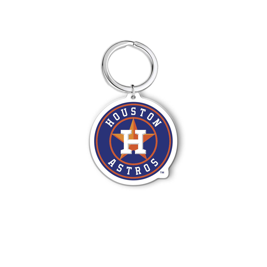 MLB Houston Astros Acrylic Logo Keychain - MOQ 24