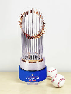 MLB Houston Astros Commissioner's Trophy Acrylic Plaque - MOQ 6