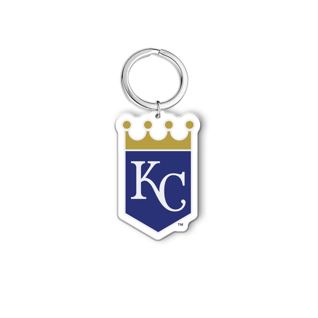 MLB Kansas City Royals Acrylic Logo Keychain - MOQ 24