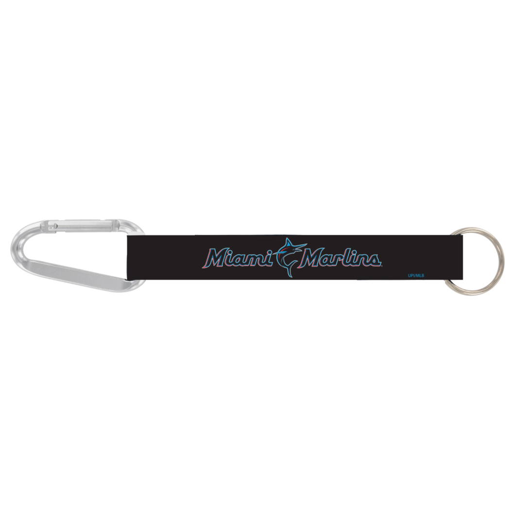 MLB Miami Marlins Carabiner Keychain - MOQ 300