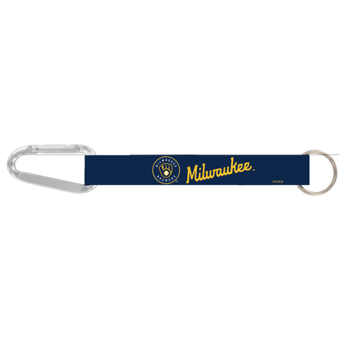MLB Milwaukee Brewers Carabiner Keychain - MOQ 300