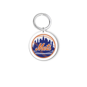 MLB New York Mets Acrylic Logo Keychain - MOQ 24