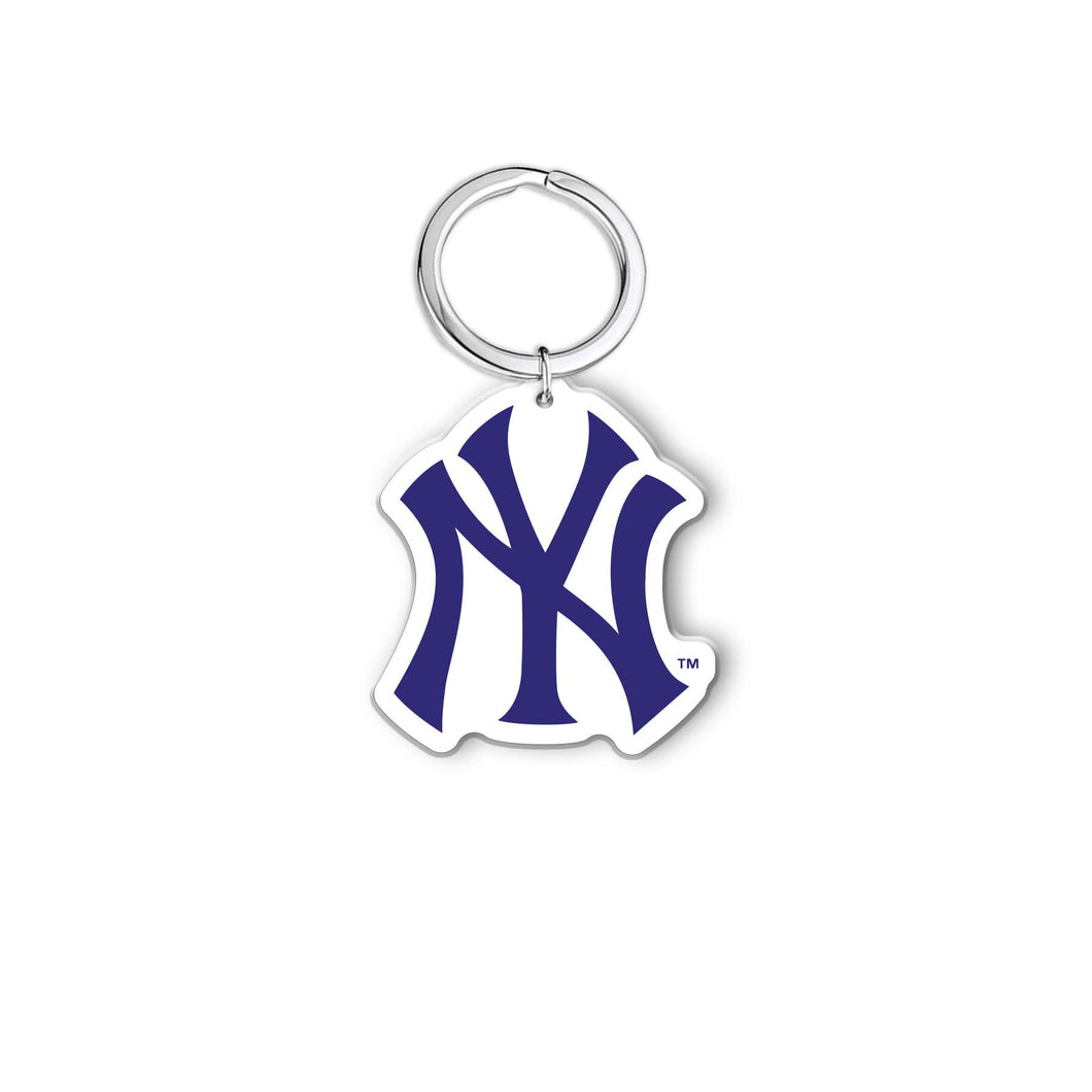 MLB New York Yankees Acrylic Logo Keychain - MOQ 24