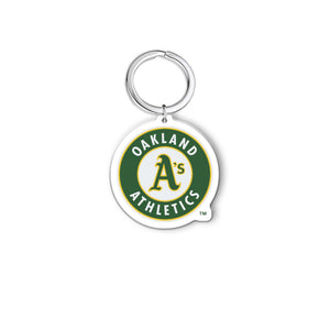 MLB Athletics Acrylic Logo Keychain - MOQ 24