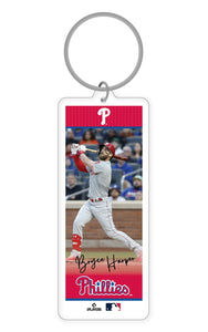 MLB Philadelphia Phillies Bryce Harper Acrylic Player Keychain - MOQ 24