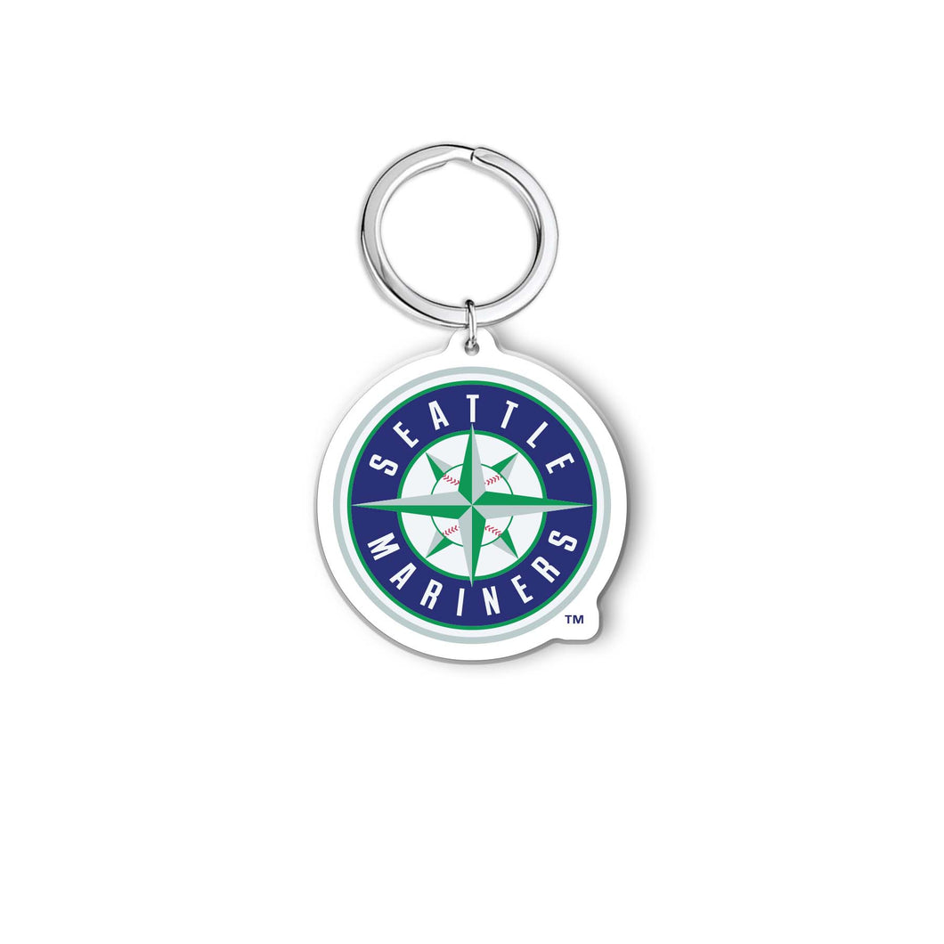 MLB Seattle Mariners Acrylic Logo Keychain - MOQ 24