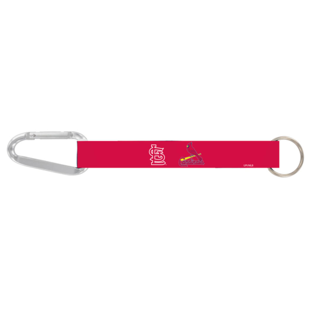 MLB St. Louis Cardinals Carabiner Keychain - MOQ 300