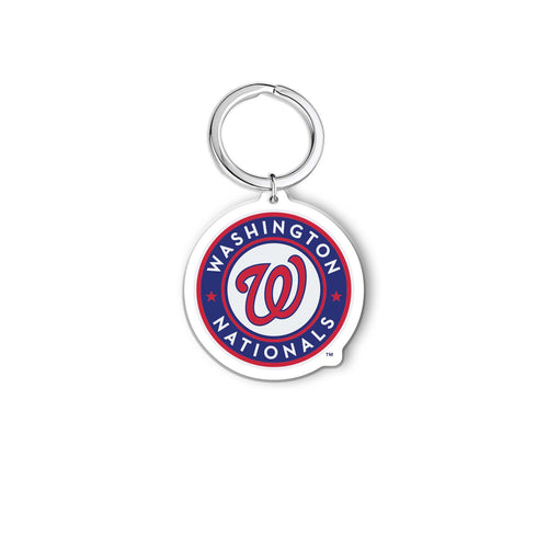 MLB Washington Nationals Acrylic Logo Keychain - MOQ 24