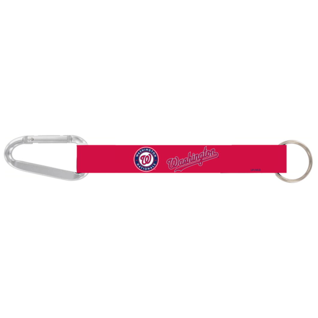 MLB Washington Nationals Carabiner Keychain - MOQ 300