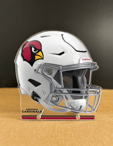 NFL Arizona Cardinals Acrylic Speed Helmet Standee - MOQ 6