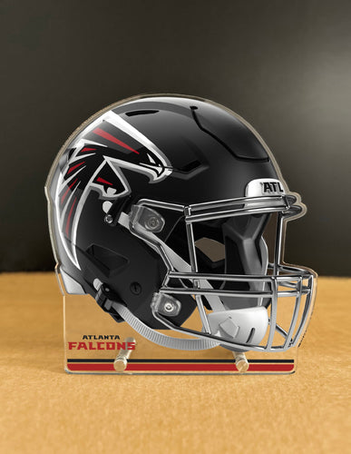 NFL Atlanta Falcons Acrylic Speed Helmet Standee - MOQ 6