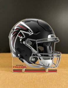 NFL Atlanta Falcons Acrylic Speed Helmet Standee - MOQ 6