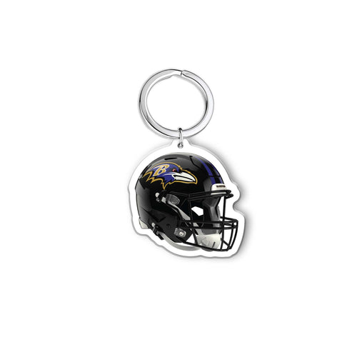 NFL Baltimore Ravens Acrylic Speed Helmet Keychain - MOQ 24