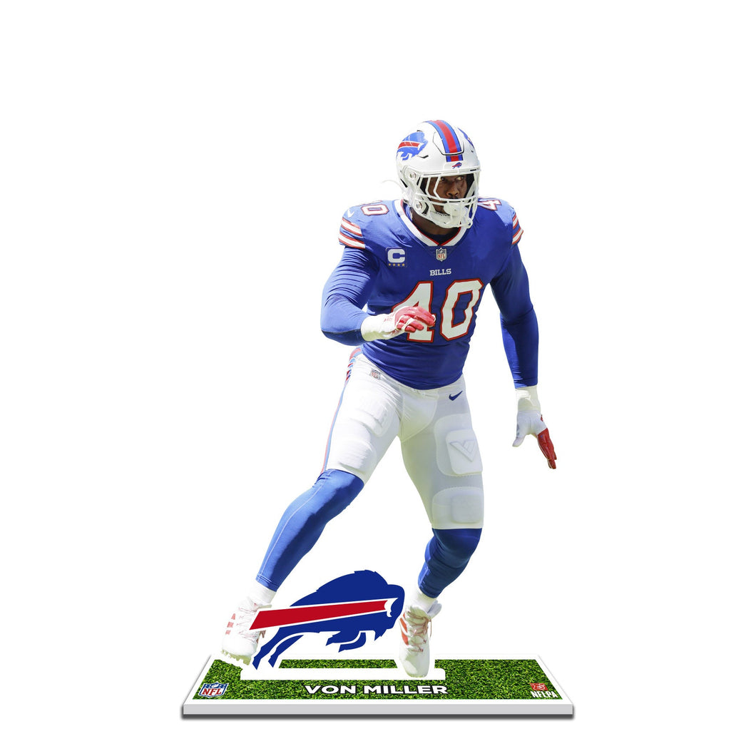 NFL Buffalo Bills Von Miller Player Standee - MOQ 12