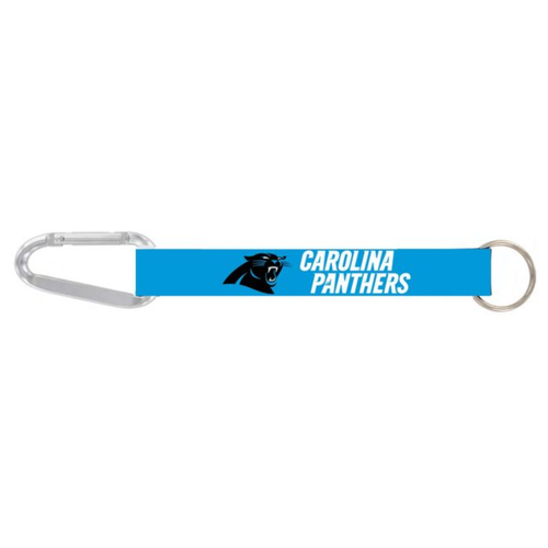 NFL Carolina Panthers Carabiner Keychain - MOQ 300