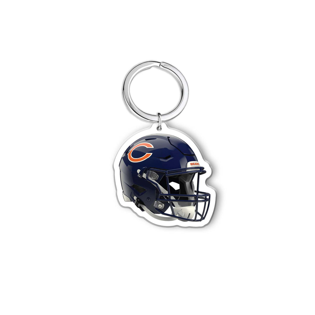 NFL Chicago Bears Acrylic Speed Helmet Keychain - MOQ 24