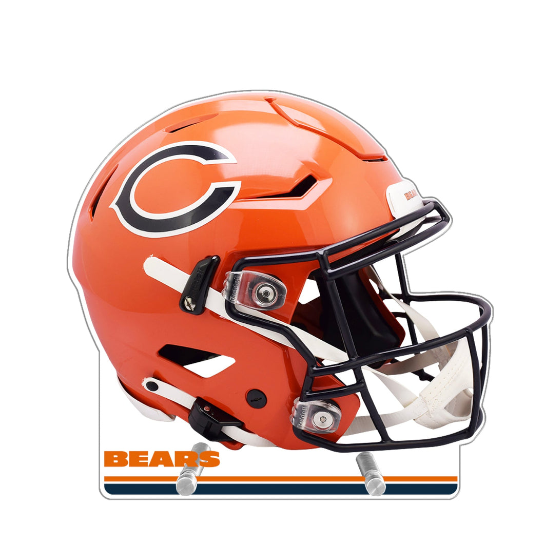 NFL Chicago Bears Alternate Acrylic Helmet Standee - MOQ 6