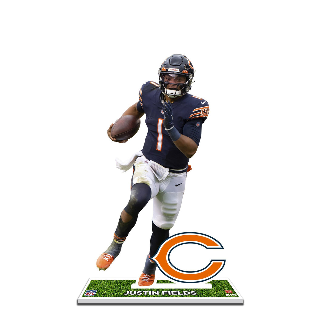 NFL Chicago Bears Justin Fields Player Standee - MOQ 12
