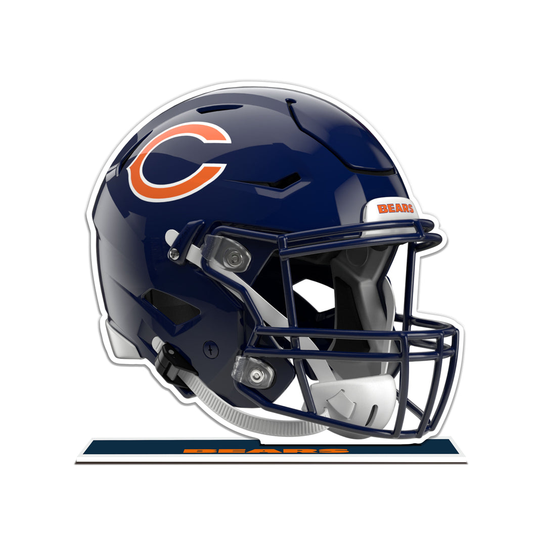 NFL Chicago Bears Styrene Speed Helmet Standee - MOQ 12