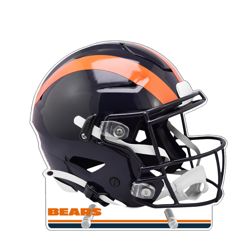 NFL Chicago Bears Throwback Acrylic Helmet Standee - MOQ 6