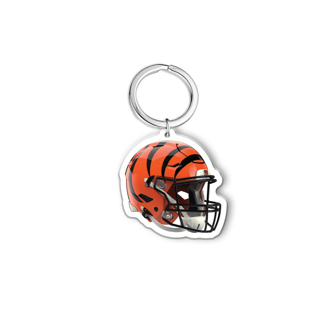 NFL Cincinnati Bengals Acrylic Speed Helmet Keychain - MOQ 24