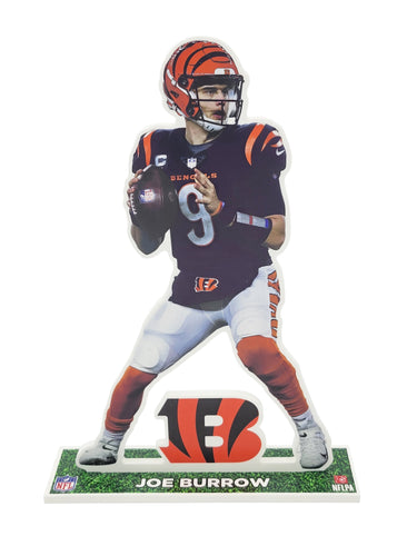 NFL Cincinnati Bengals Joe Burrow Player Standee - MOQ 12