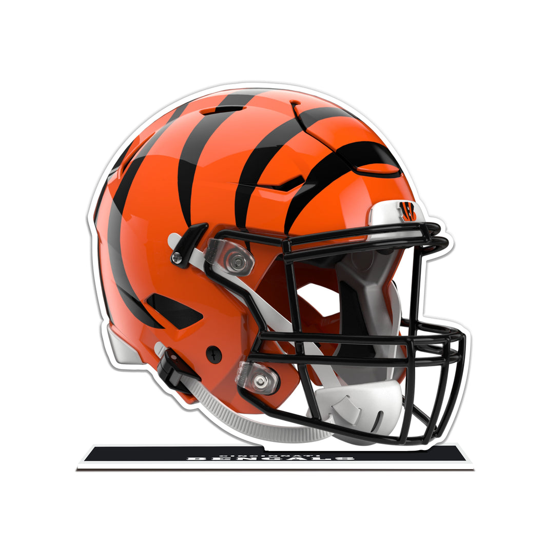 NFL Cincinnati Bengals Styrene Speed Helmet Standee - MOQ 12