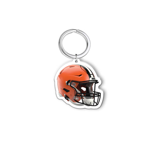 NFL Cleveland Browns Acrylic Speed Helmet Keychain - MOQ 24
