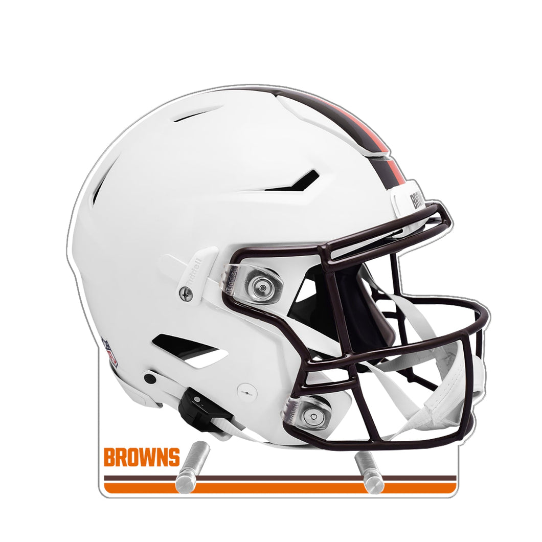 NFL Cleveland Browns Alternate Acrylic Helmet Standee - MOQ 6