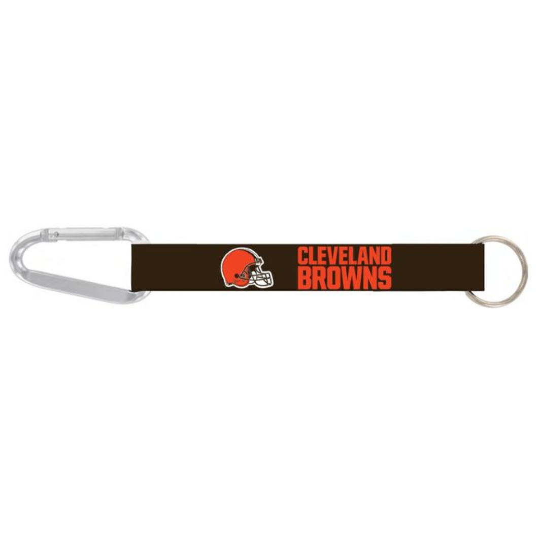NFL Cleveland Browns Carabiner Keychain - MOQ 300