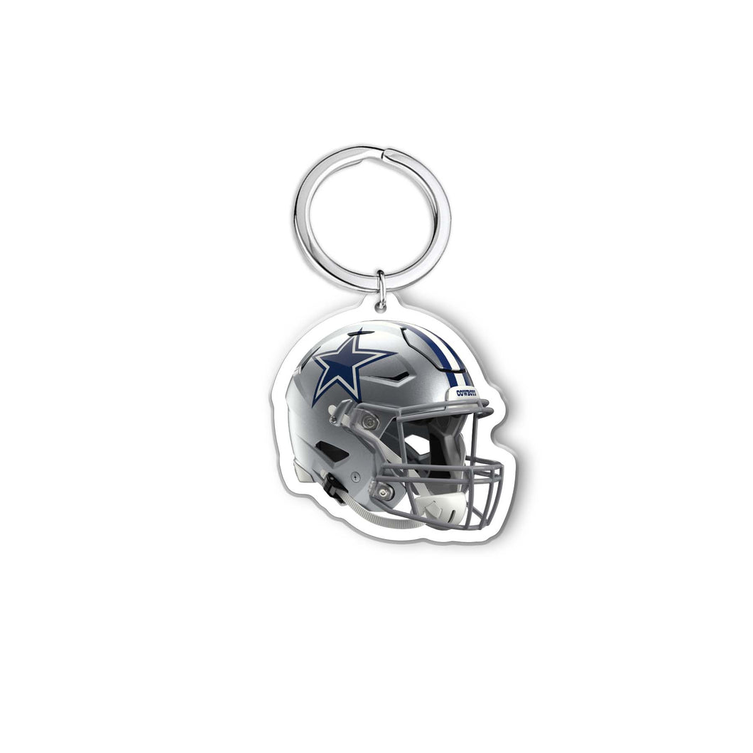 NFL Dallas Cowboys Acrylic Speed Helmet Keychain - MOQ 24