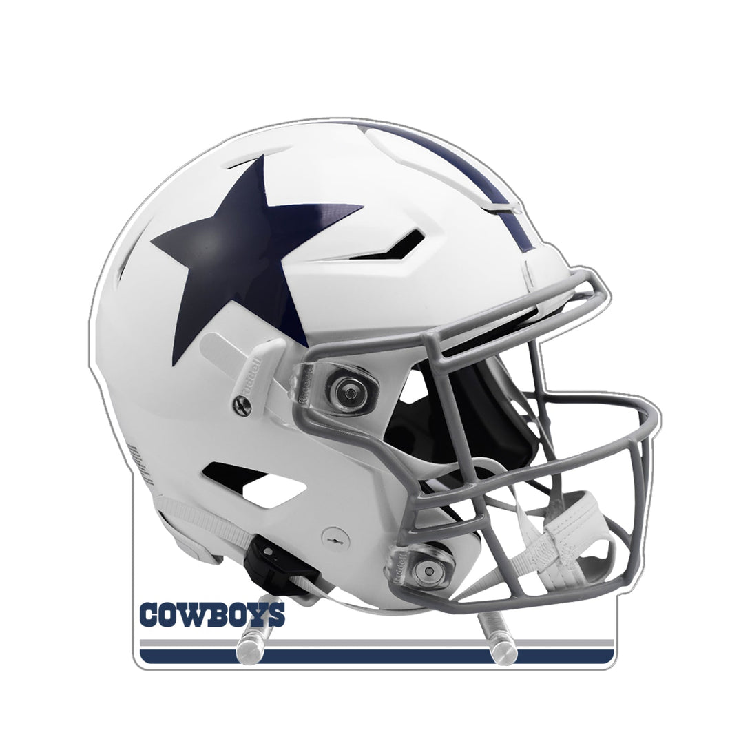 NFL Dallas Cowboys Throwback 1 Acrylic Helmet Standee - MOQ 6