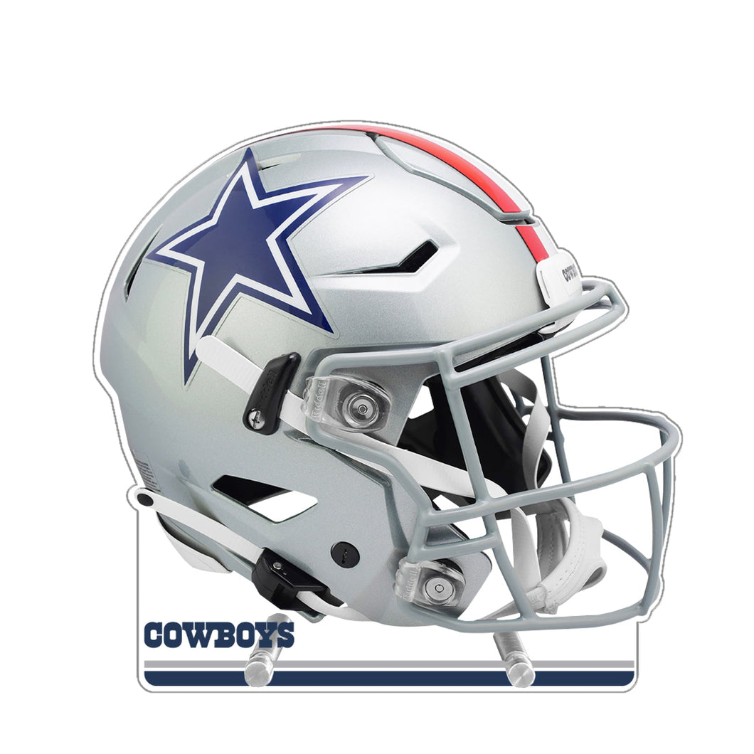 NFL Dallas Cowboys Throwback 2 Acrylic Helmet Standee - MOQ 6