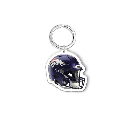 NFL Denver Broncos Acrylic Speed Helmet Keychain - MOQ 24