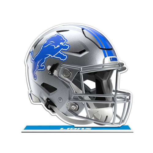 NFL Detroit Lions Styrene Speed Helmet Standee - MOQ 12