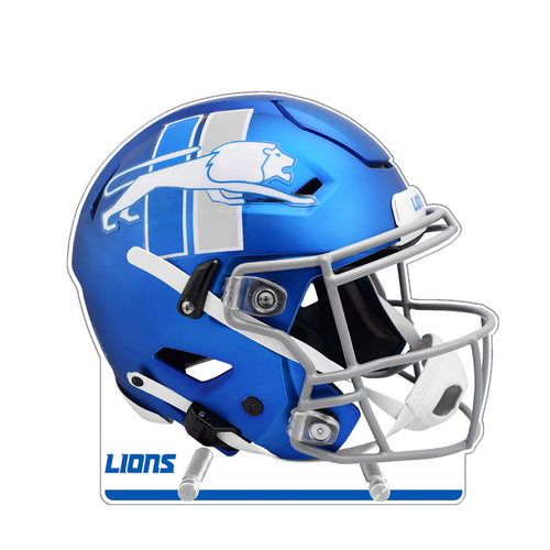 NFL Detroit Lions Throwback Acrylic Helmet Standee - MOQ 6