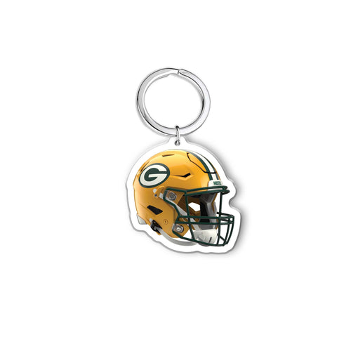 NFL Green Bay Packers Acrylic Speed Helmet Keychain - MOQ 24